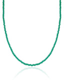 Choker Cristais Turmalina Banhado a Ouro 18K