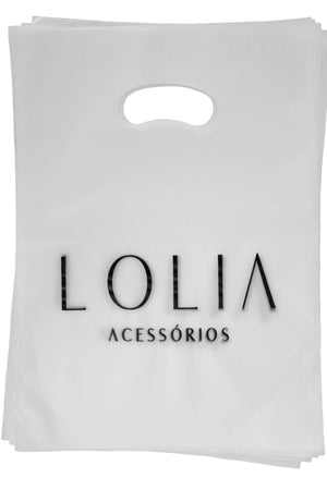 Kit 20 Sacolinhas Plásticas Média