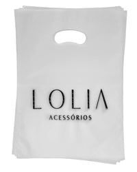 Kit 20 Sacolinhas Plásticas Média