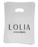 Kit 20 Sacolinhas Plásticas Média