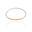 Pulseira Rivieira Rosê 2 mm Maleável