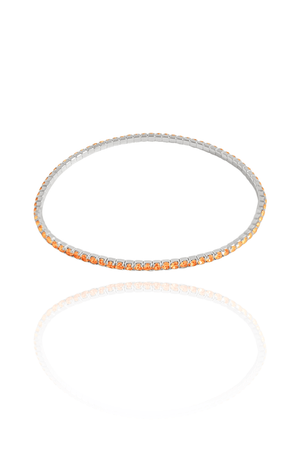 Pulseira Rivieira Rosê 2 mm Maleável