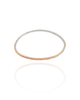 Pulseira Rivieira Rosê 2 mm Maleável