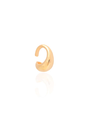 Piercing Gota Lisa Banhado a Ouro 18K