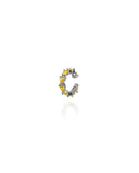 Piercing Fake Gotas Cravejadas Citrino