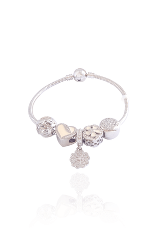 Pulseira Berloque Pingente Trevo