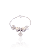 Pulseira Berloque Pingente Trevo