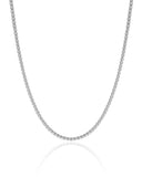 Choker Riviera Cristal 1.75 mm Ródio Branco