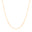 Choker Piastrine 1 mm Banhado a Ouro 18K
