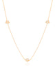 Gargantilha Bola com Zircônia Cristal Banhado a Ouro 18K - 40 cm