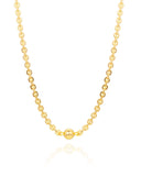 Chocker Corrente Modelo Cartier com Bolinha Lisa