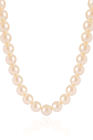 Choker Pérolas 10 mm Banhado a Ouro 18K