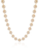 Choker Pérolas 8 mm Banhado a Ouro 18K