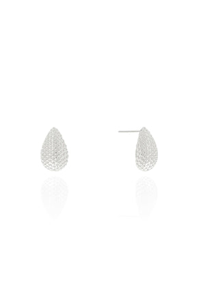 Brinco Oval Detalhado 1.8 cm