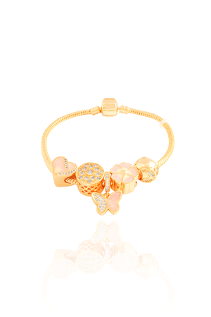 Pulseira Berloque Pingente Borboleta