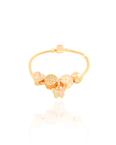 Pulseira Berloque Pingente Borboleta