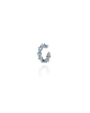 Piercing Fake Gotas Cravejadas Azul Sky