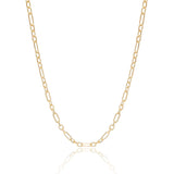 Choker Elos 4 mm Banhado a Ouro 18K