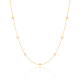 Choker Bolinhas Banhado a Ouro 18K