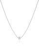 Choker Veneziana Bolinha Lisa 6 mm Ródio Branco