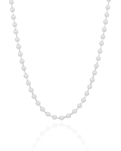Gargantilha Pérola 4 mm - 45 cm