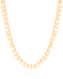 Gargantilha Infantil Smile 5 mm Banhado a Ouro 18K - 31 cm