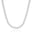 Choker Escamas 6 mm Ródio Branco