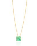 Gargantilha Masculina Carré Turmalina Banhado a Ouro 18K - 70 cm