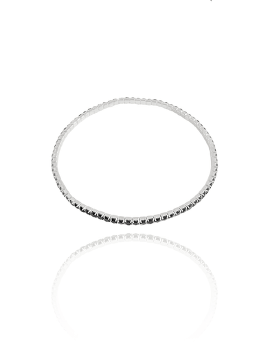 Pulseira Rivieira Preta 2 mm Ajustável