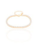 Pulseira Riviera Cristal Quadrados