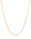 Gargantilha Elos Trabalhados Banhado a Ouro 18K