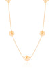 Corda Bolas Fecho Banhado a Ouro 18K - 95 cm