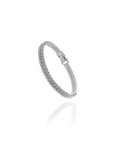 Pulseira Riviera Dupla Cristal Fecho Gaveta