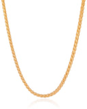Choker Trançada 4 mm Banhado a Ouro 18K
