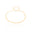 Pulseira Malha Fita 2 mm Banhado a Ouro 18K