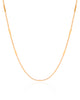 Choker Grumet Achatada Banhado a Ouro 18K - 33 cm
