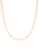 Choker Elos Losango 4 mm Banhado a Ouro 18K