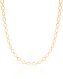 Choker Elos Losango 4 mm Banhado a Ouro 18K