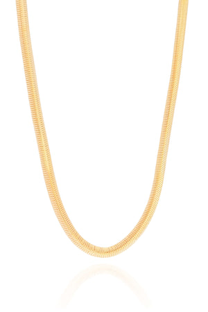 Choker Snaker Banhado a Ouro 18K