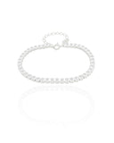 Pulseira Riviera Cristal Quadrados