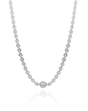 Chocker Corrente Modelo Cartier com Bolinha Lisa
