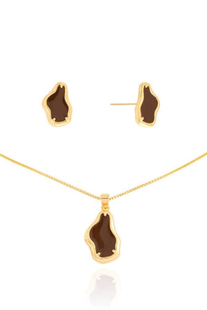 Conjunto Orgânico Resinado Fendi