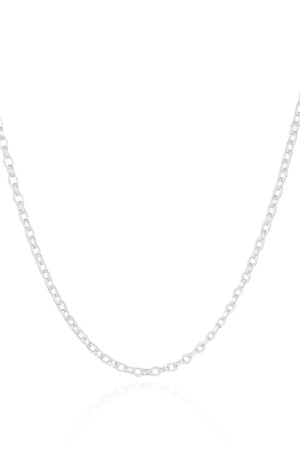 Choker Elos Portugueses Ródio Branco