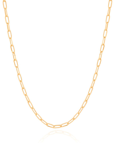 Colar Masculino Longo Elos 3 mm - 70 cm