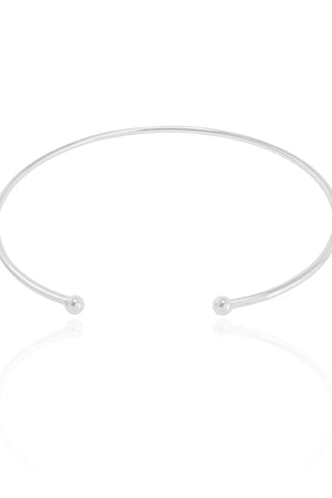 Bracelete Fio Ródio Branco