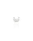 Piercing Três Filetes Cristal Cravejado 9 mm