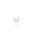 Piercing 3 Filetes Cristal Cravejado 9 mm
