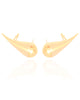 Ear Cuff Gota Lisa Banhado a Ouro 18K