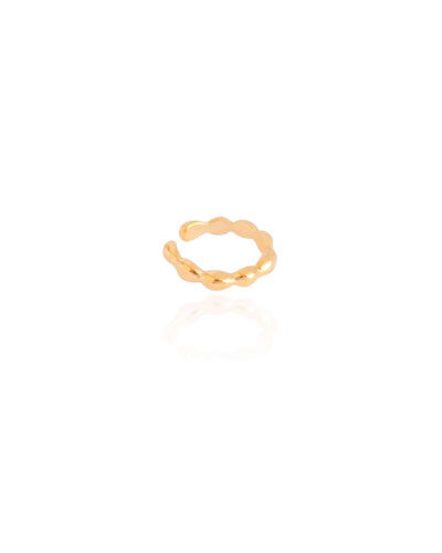 Piercing Gomos Lisos Banhado a Ouro 18K