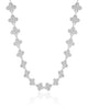 Choker Alhambra 10 mm Ródio Branco